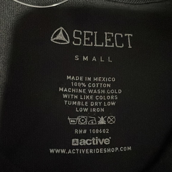 Active Ride Shop Short Sleeve Tee Shirt with Pocket —Small, Black, NWT - Picture 7 of 8